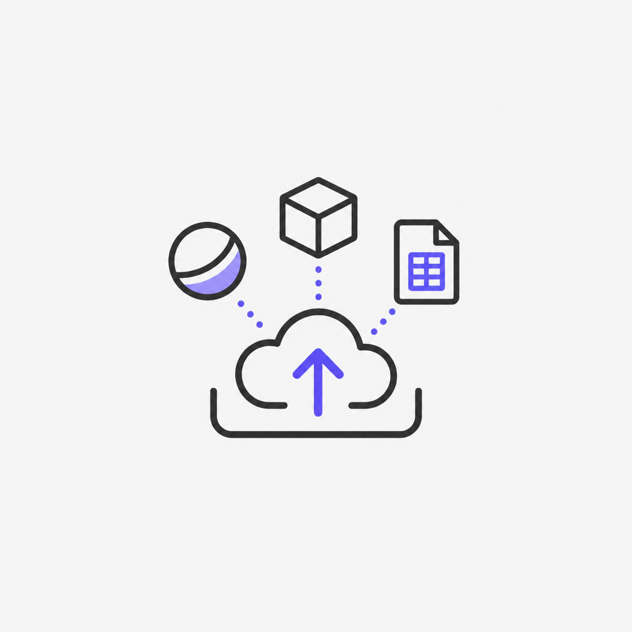 Upload product assets